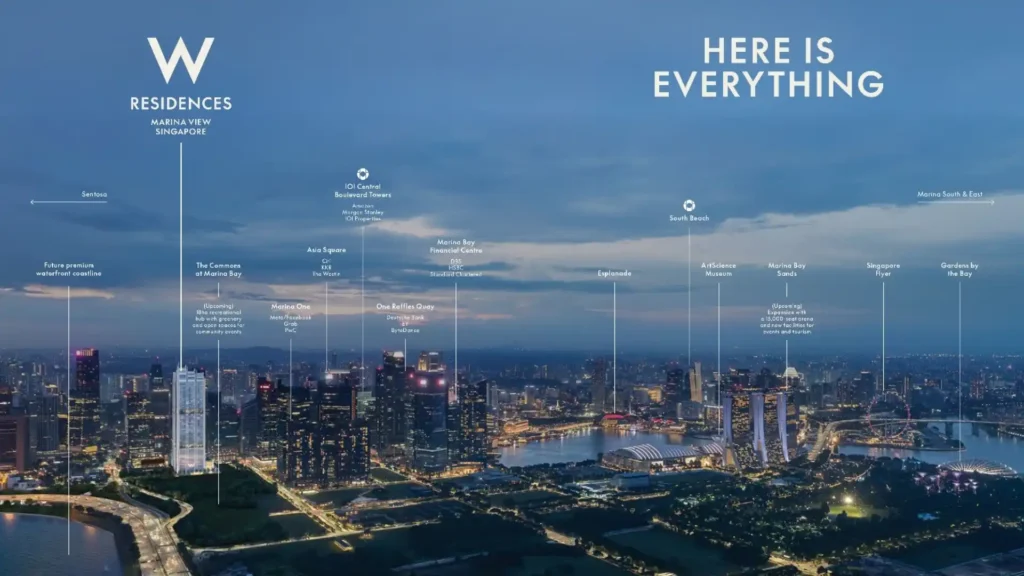 W Residences Singapore Marina View