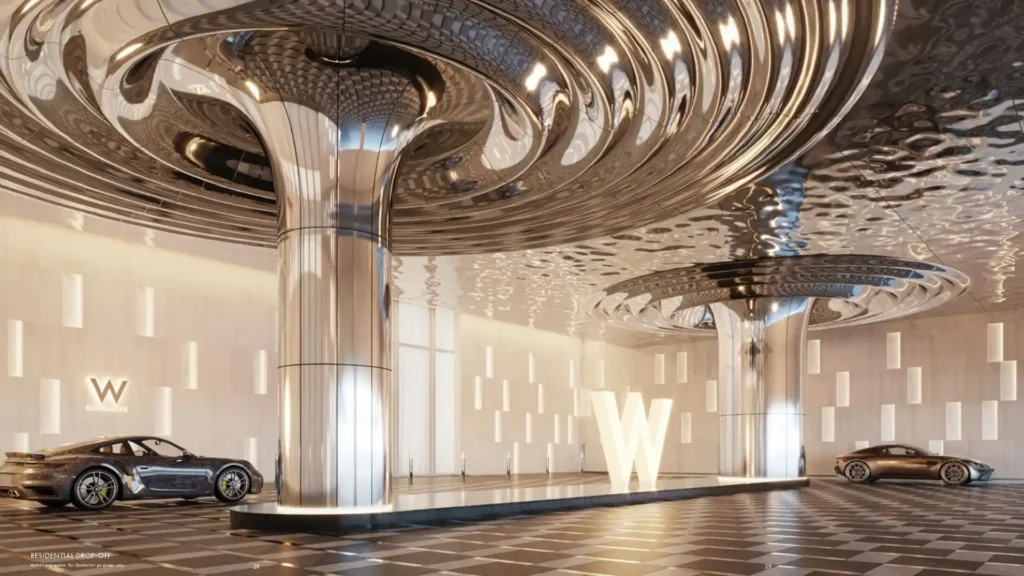 W Residences Singapore Marina View - Residential Arrival Entrance